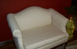 Camel Back Loveseat