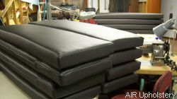 Twelve Complete Seat Cushions