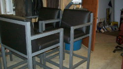 Three Finished Stools