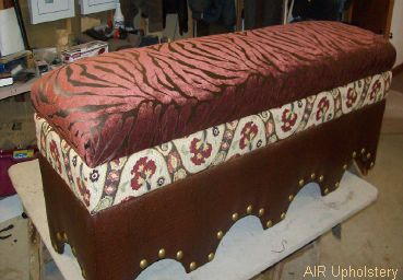 Upholstered Parsons Bench