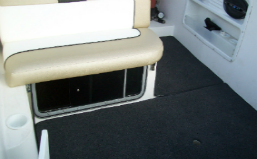 Installed Tri-Fold and Carpet