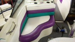 Re-upholstered Shuttle Seat