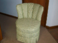 Shell Back Armless Chair