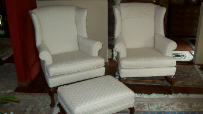 Queen Anne Wing Chairs