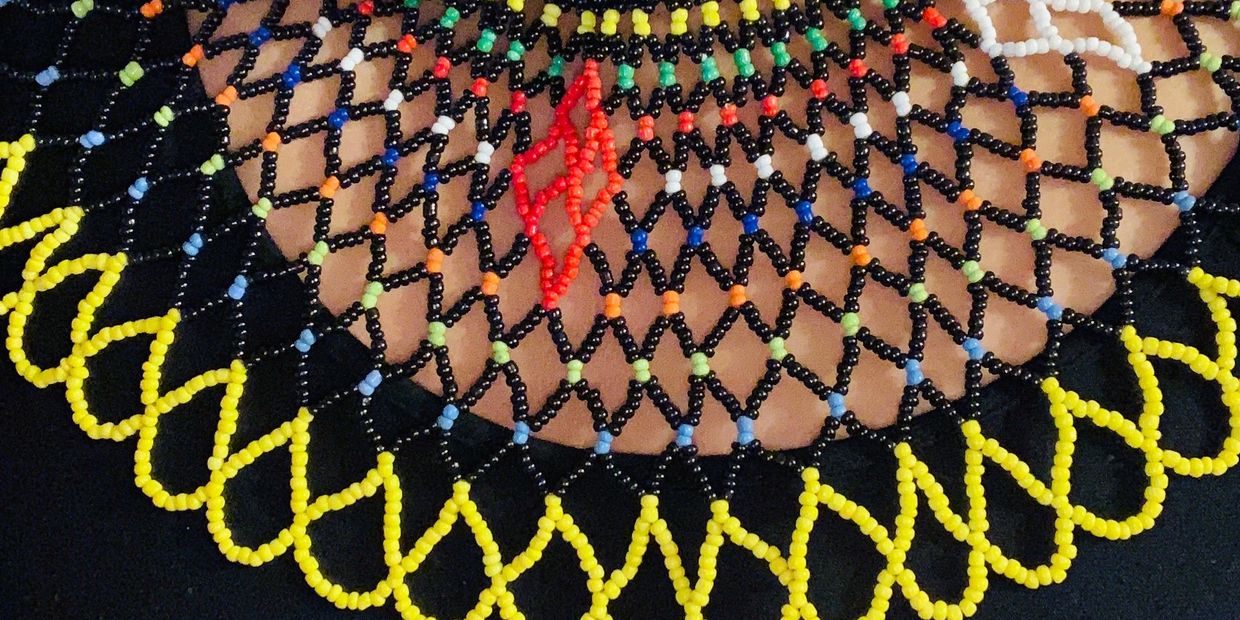 Zulu Beaded Statement Piece 