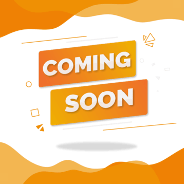 橙色背景的“Coming Soon”文字
