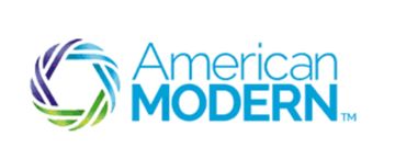 Logo of American Modern featuring a colorful circular design and text.