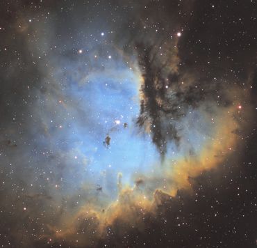 Pac Man Nebula IC1590