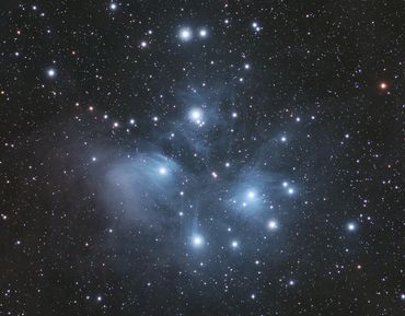 The Pleiades cluster.  First image from the Chiricahua Sky Village.