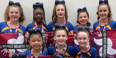 Excel Cheer Team Kids Competition