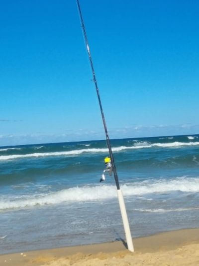 Shallow inside surf gutters are prime feeding zones for whiting along the first sandbank edge