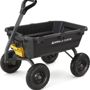 wheelbarrow cart for hauling items Gorilla Carts