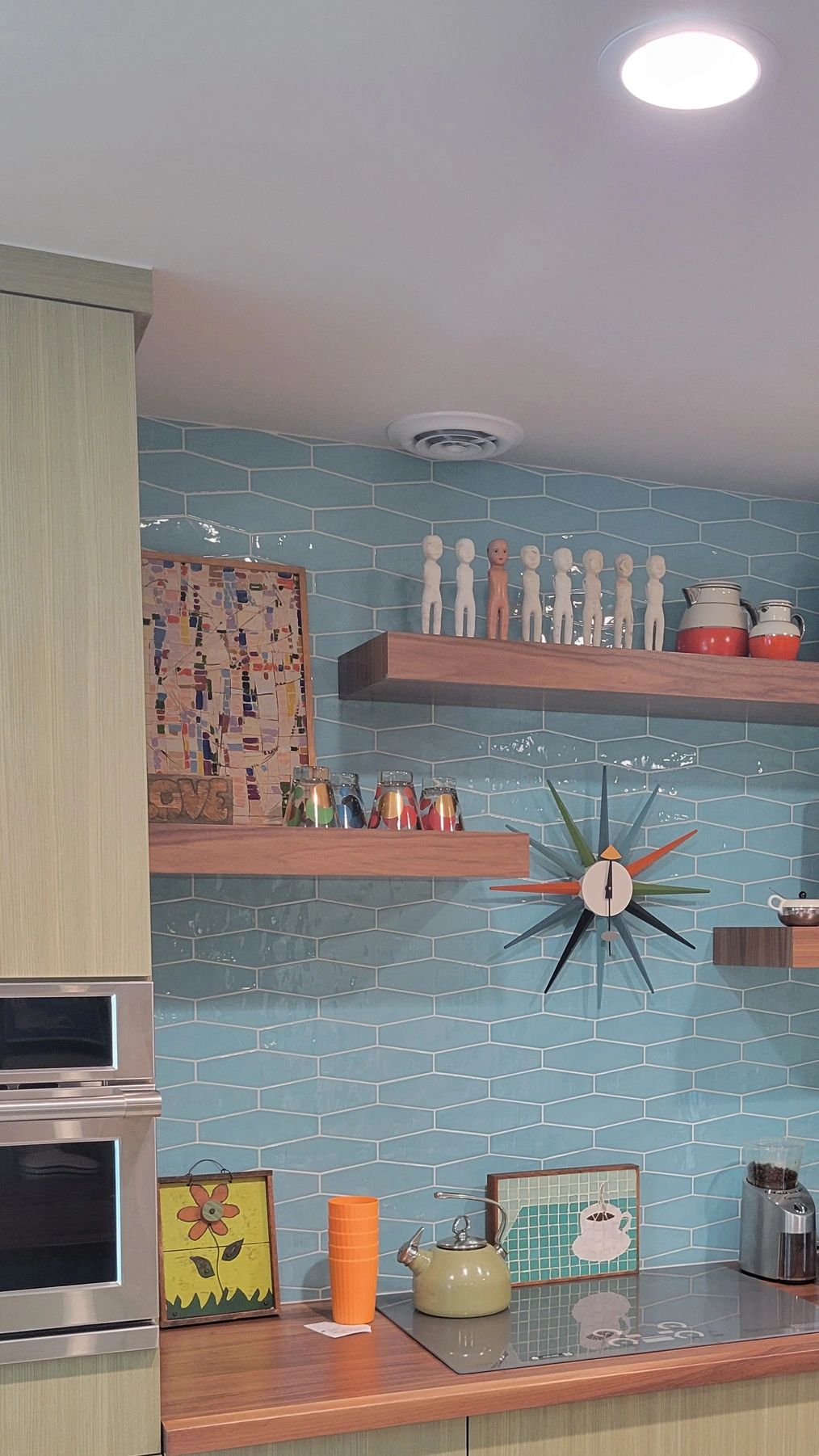 mid-century modern cook station