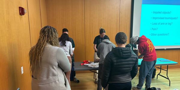 Stop the Bleed training with Health and Hospitals Bellevue Medical Center NYC.