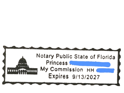 Notary Public State of Florida