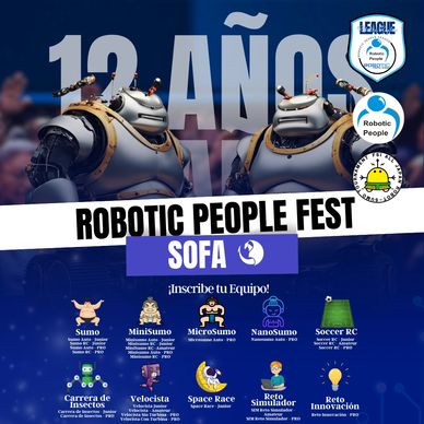Robotic People Fest SOFA en el marco de la feria SOFA en Corferias