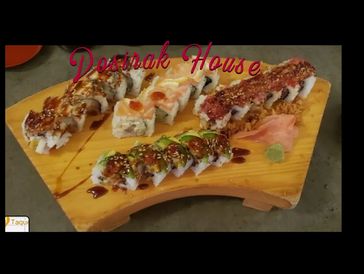 Sushi sample platter Destin Florida