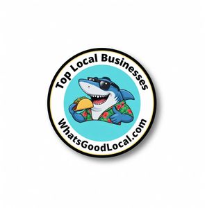 WhatsGoodLocal.com White Shadow Logo