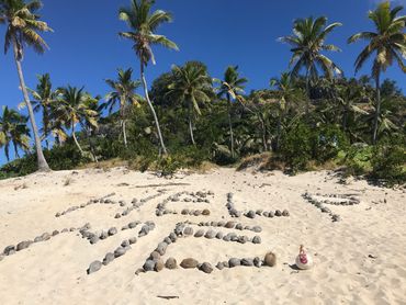 Castaway Island, Fiji. This is where they filmed Castaway with Tom Hanks.