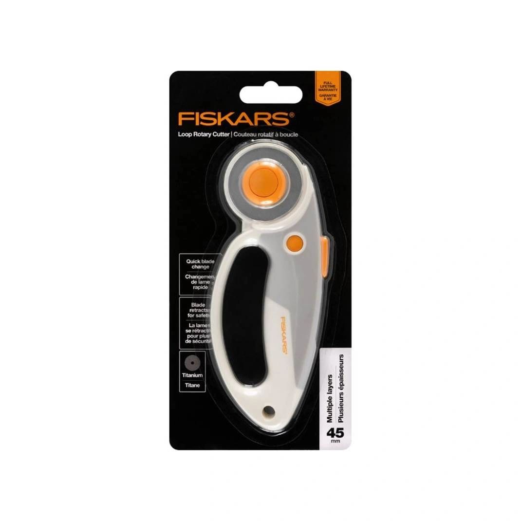 Fiskars Titanium Softgrip Loop Rotary Cutter 45mm