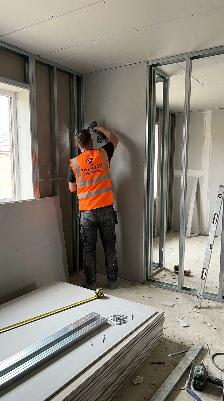 Truecraft Plastering plasterboarding and dry lining work in Glasgow