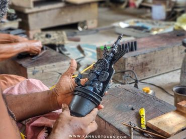 Kunhimangalma bell metal experience in Kannur. Local unique tours