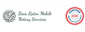 Boca Raton Mobile Notary Services
