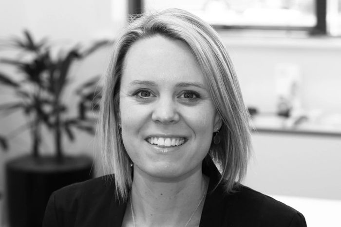 Anna Turnock in the office