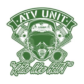 us border patrol ate unit decal