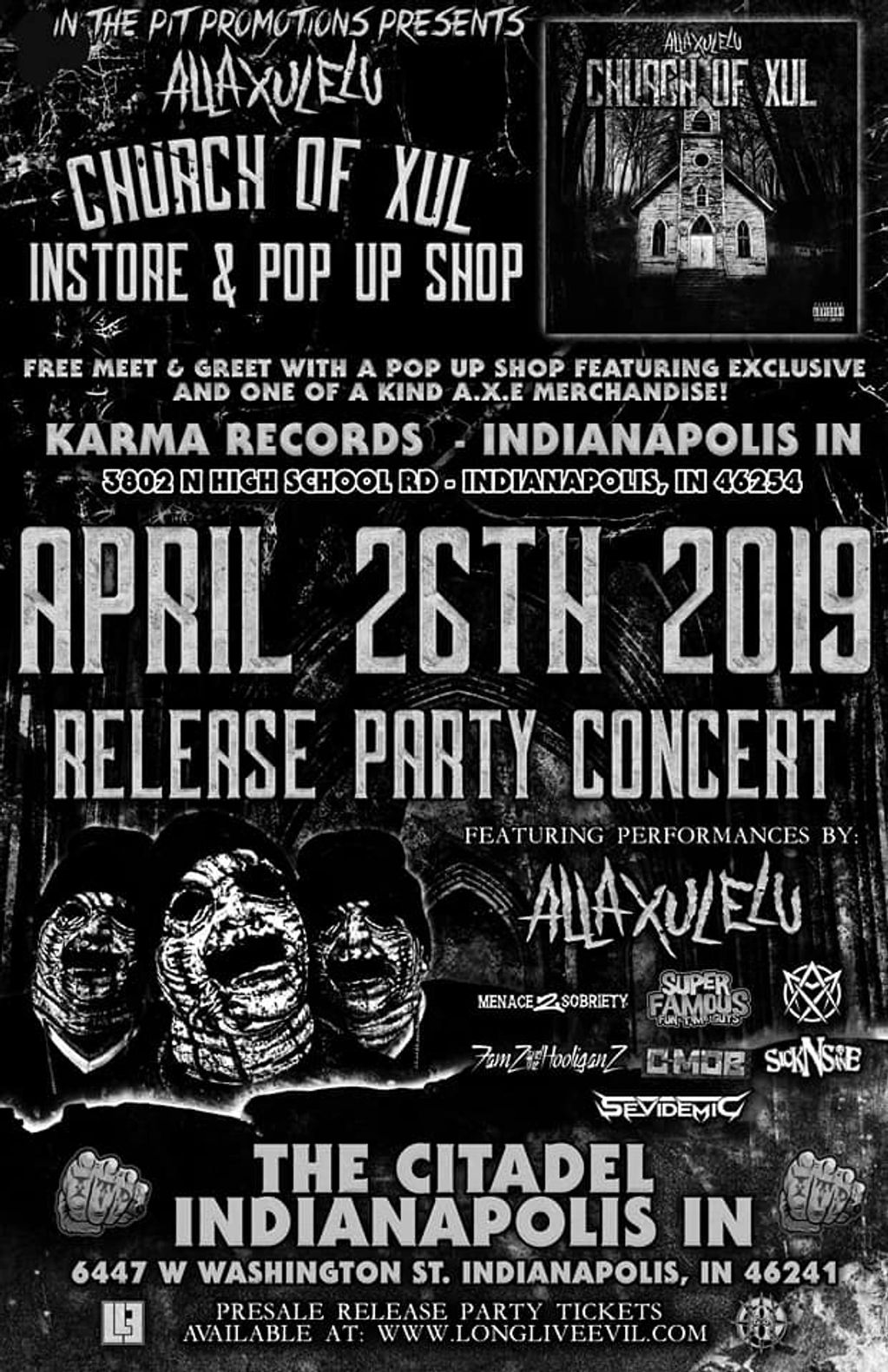 CHURCH OF XUL RELEASE PARTY 4/26/19

