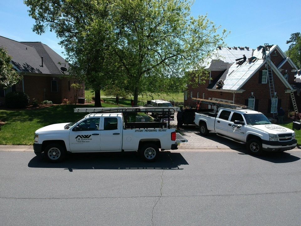 New Shingle Roof installed by A&W Roofing in Huntersville, NC