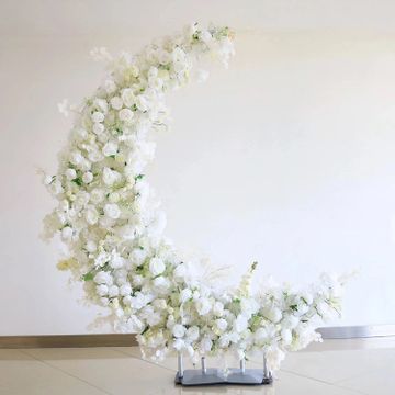 Crescent Moon Flower Arch