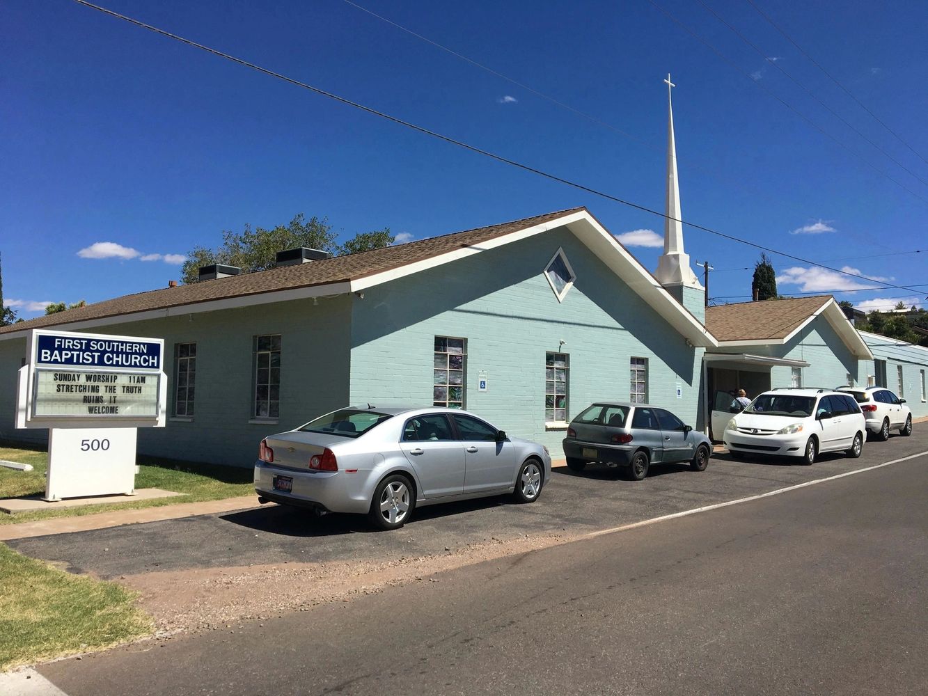 Sunday school    9 am
Sunday Worship 10:15 am
Wednesday Bible Study 6pm