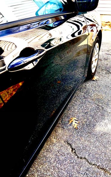 Exterior detail washed with citrus wash and gloss. 