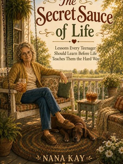 The Secret Sauce of Life Book Cover Illustration