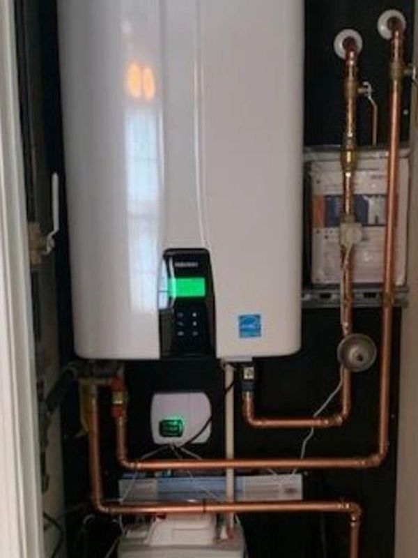 Navien Tankless water heater install