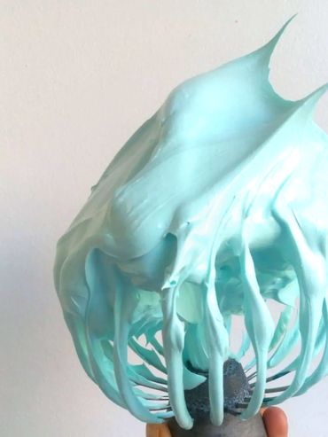 Meringue whisk of pale blue Sweet Thing Meringues