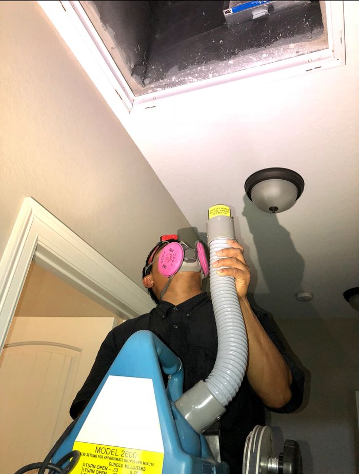Air duct cleaning Sanitize