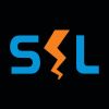 Logo with stylized letters S, E, and L in blue and orange.