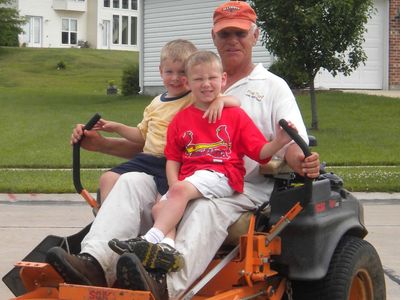 Carl with Micah and Caleb in 2006.