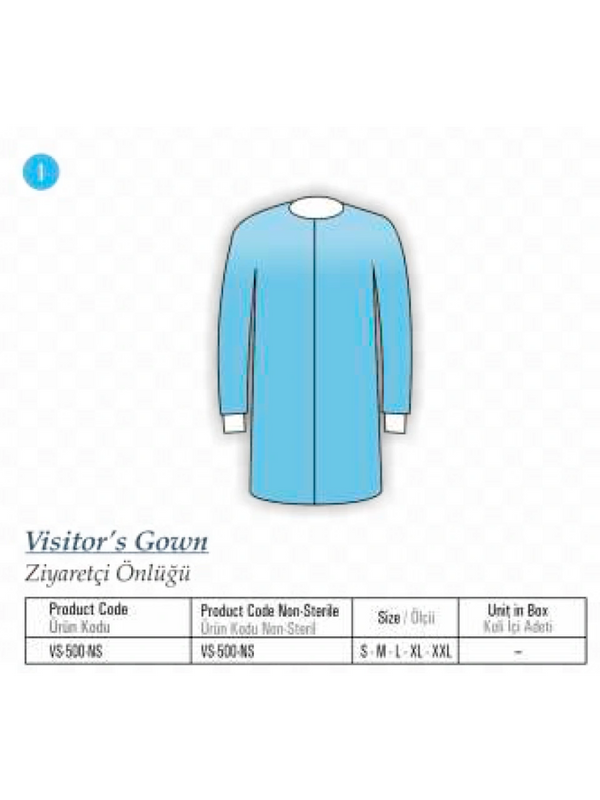 Visitor Gonw, Ziyaretç önlüğü