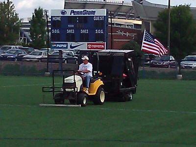 Specialized equipment to provide the best artificial turf maintenance possible.