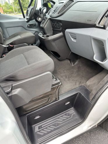 Inside passenger side travel bus