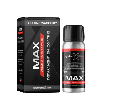 Max ceramic coating packaging and bottle 