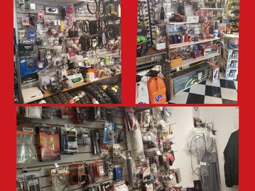 After market parts: cables, carb rebuild kits, belts, glasses, reeds, exhaust packing, and more