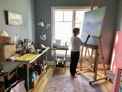 art for sale directly from the artist Nancy Hughes Miller paints colorful coastal landscapes