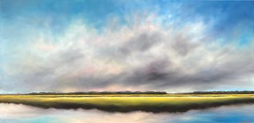 Coastal landscapes in oils by North Carolina artist Nancy Hughes Miller