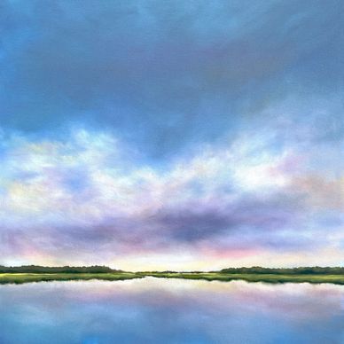 Morning Marsh Light by North Carolina artist Nancy Hughes Miller