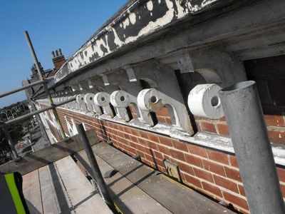 disrepair drone dampness cracking rot movement refurbishment building repair roof walls foundations