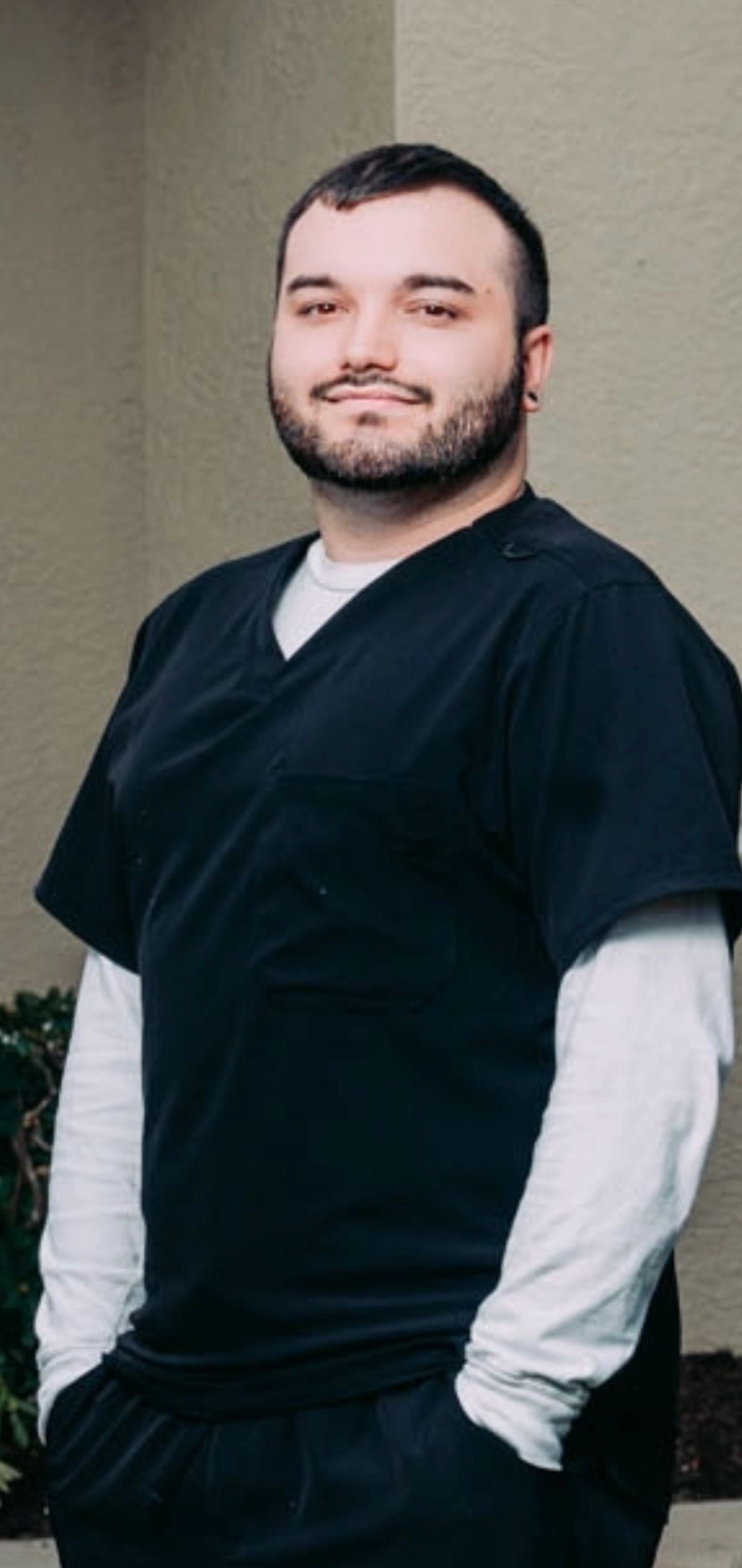 Portrait of Dan Verdes, Office Manager
